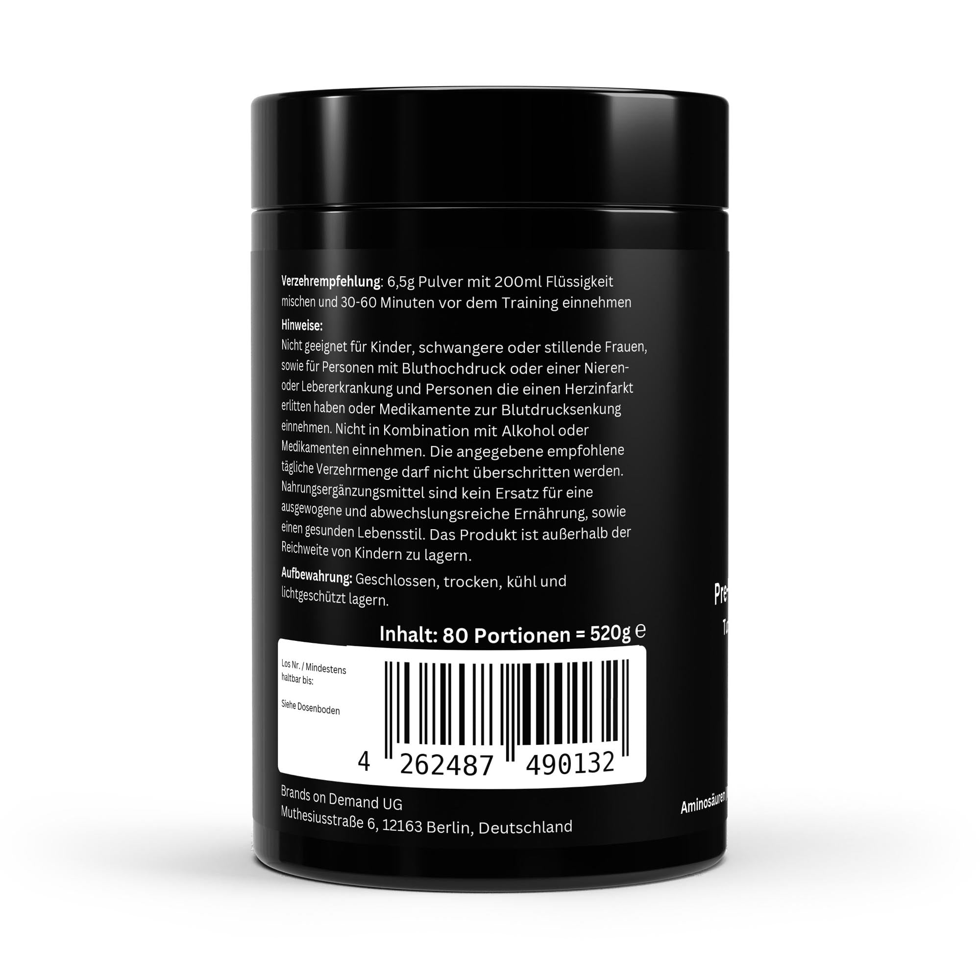 Pre-Workout Booster Tutti Frutti - 520g